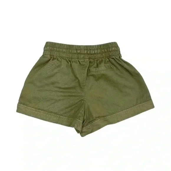 FOREVER 21 Tie-Waist Twill Shorts - Picture 3 of 6